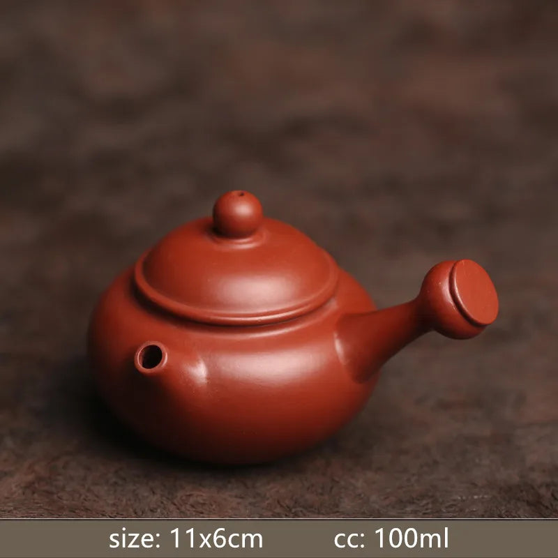 Small Capacity Dahongpao Beauty Teapot Yixing Purple Clay Filter Tea Infuser Chinese Tea Ceremony Supplies Traditional Teaware