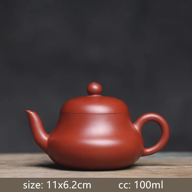 Small Capacity Dahongpao Beauty Teapot Yixing Purple Clay Filter Tea Infuser Chinese Tea Ceremony Supplies Traditional Teaware