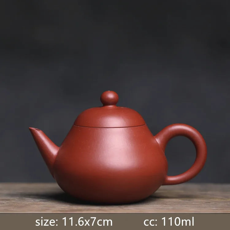 Small Capacity Dahongpao Beauty Teapot Yixing Purple Clay Filter Tea Infuser Chinese Tea Ceremony Supplies Traditional Teaware