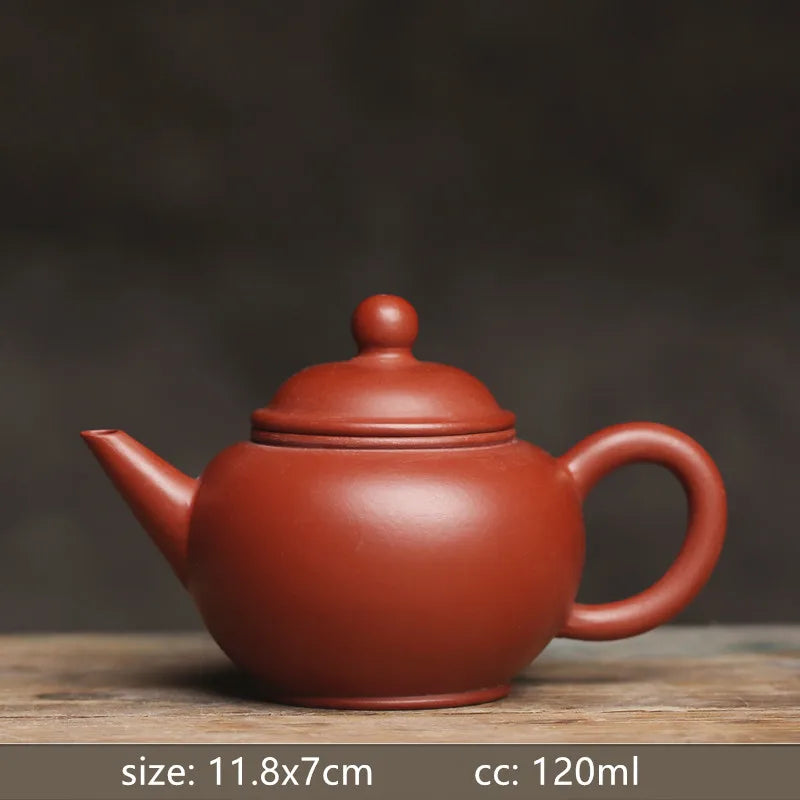 Small Capacity Dahongpao Beauty Teapot Yixing Purple Clay Filter Tea Infuser Chinese Tea Ceremony Supplies Traditional Teaware