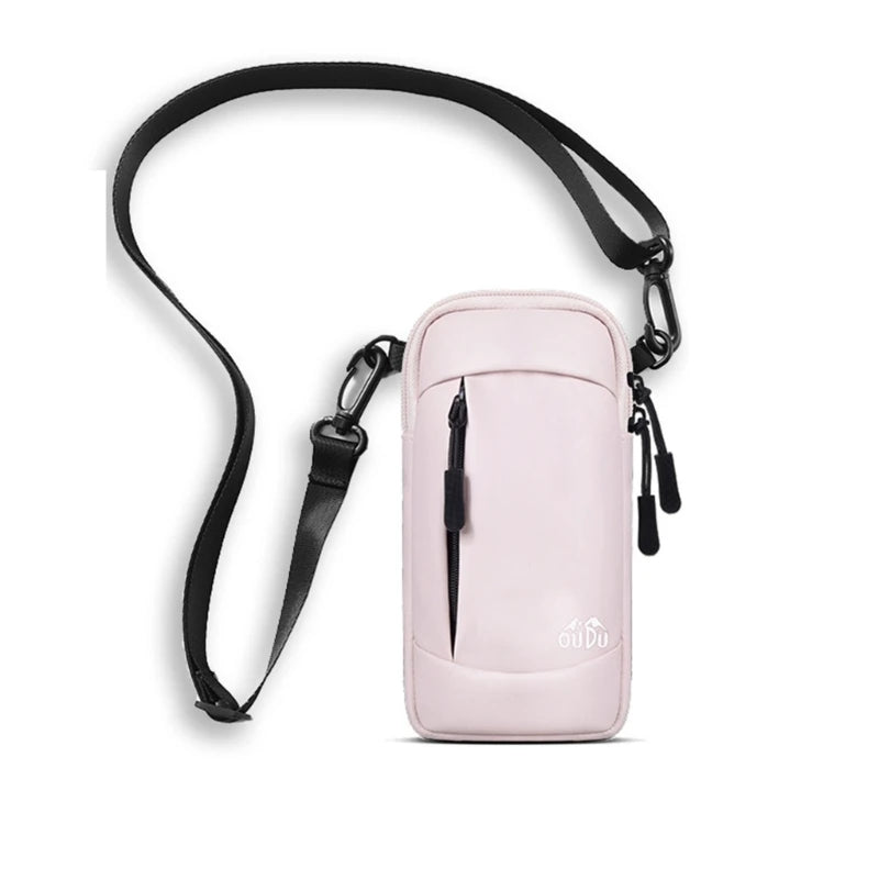 Small Crossbody Bags Shoulder Bag for Women Men Cell Phone Armband Wallet Purse Exercise Workout Arm Bags Sleeve Pocket