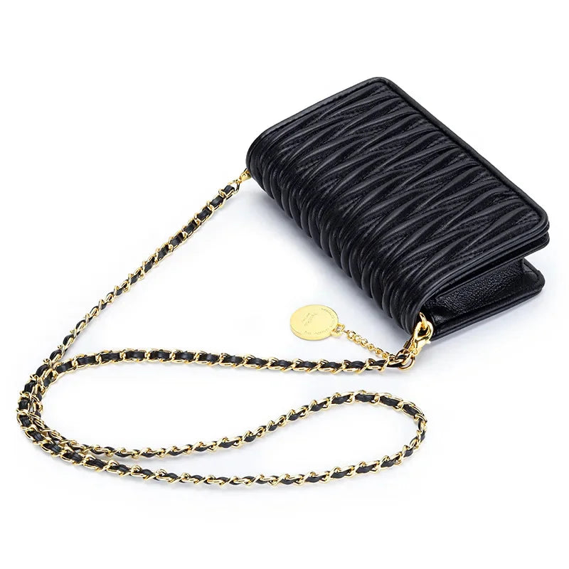 Small Flap Women 2024 Luxury Brand New Fashion All-match Shoulder Messenger Bag Tide Purse and Handbag Designer