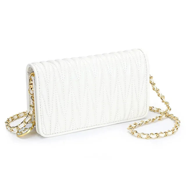 Small Flap Women 2024 Luxury Brand New Fashion All-match Shoulder Messenger Bag Tide Purse and Handbag Designer