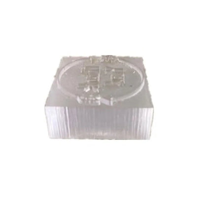 Small Flower Pattern Handmade Soap Stamp, Clear DIY Natural Acrylic, Decorative Soap Making, Custom Printing