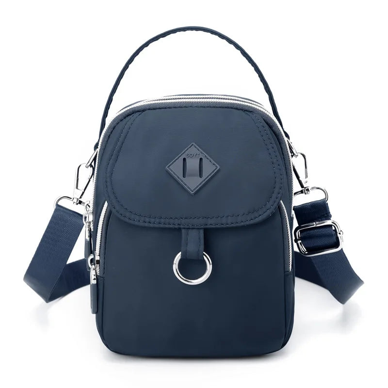 Small Shoulder Bag Nylon Women Mobile Phone Bag Mini Female Messenger Purse Lady Wallet CrossBody Bag Women Handbag сумка женска