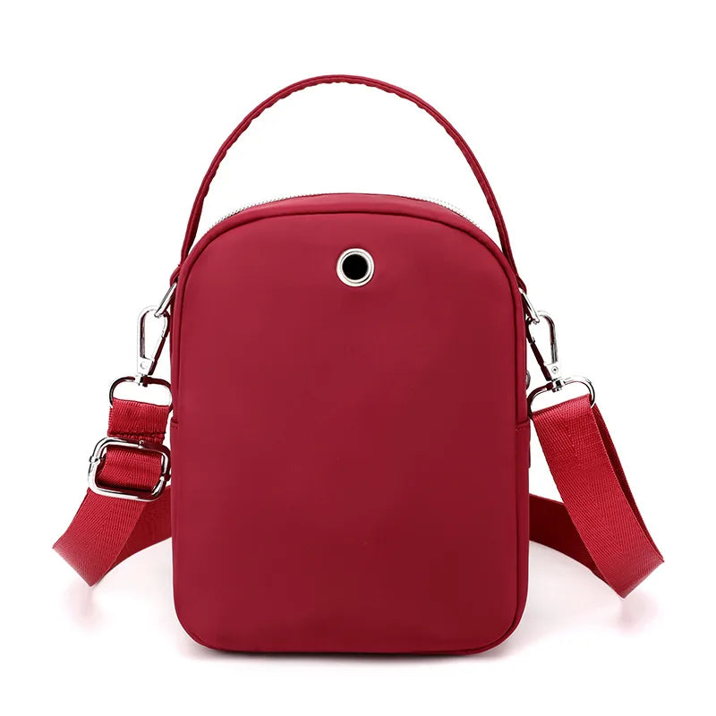 Small Shoulder Bag Nylon Women Mobile Phone Bag Mini Female Messenger Purse Lady Wallet CrossBody Bag Women Handbag сумка женска