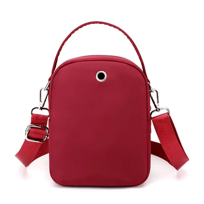 Small Shoulder Bag Nylon Women Mobile Phone Bag Mini Female Messenger Purse Lady Wallet CrossBody Bag Women Handbag сумка женска