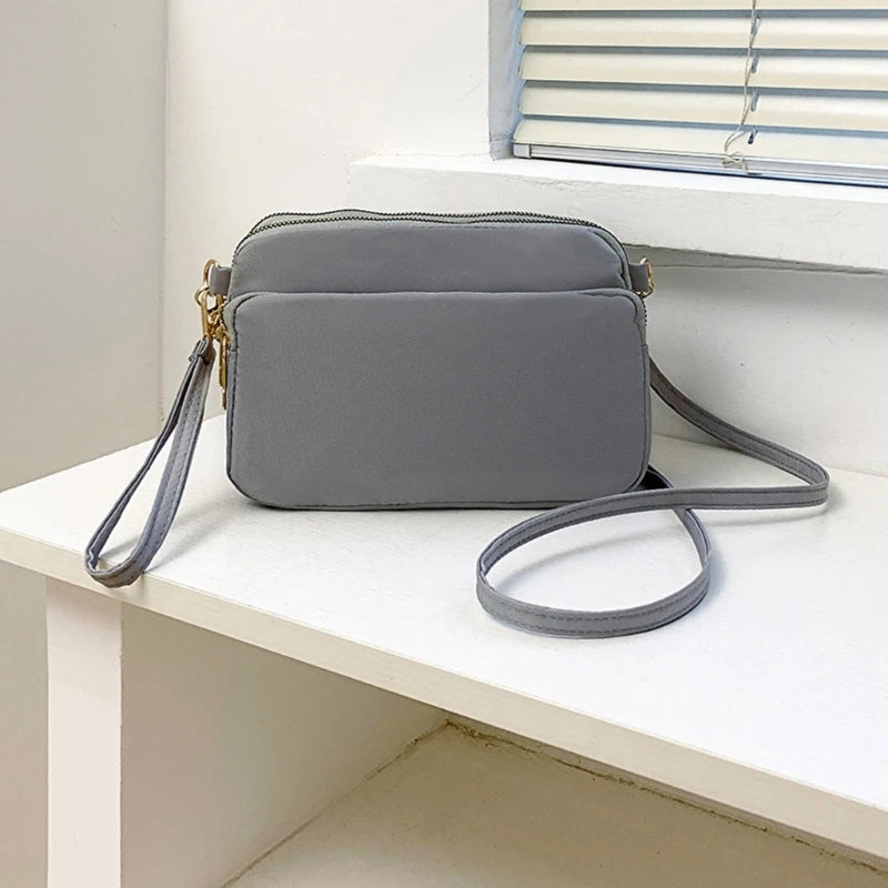 Small Square Bag Trendy Phone Bags for Women Girl Crossbody Bags Solid Color Bag