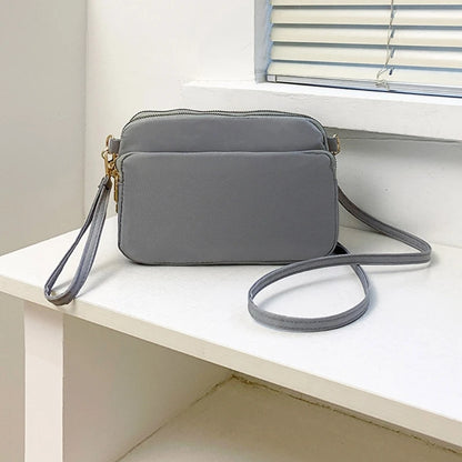 Small Square Bag Trendy Phone Bags for Women Girl Crossbody Bags Solid Color Bag