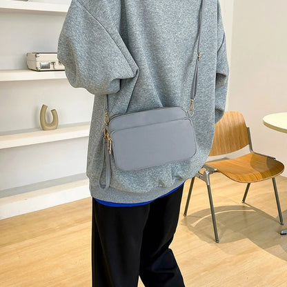 Small Square Bag Trendy Phone Bags for Women Girl Crossbody Bags Solid Color Bag
