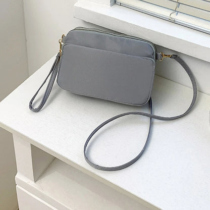 Small Square Bag Trendy Phone Bags for Women Girl Crossbody Bags Solid Color Bag