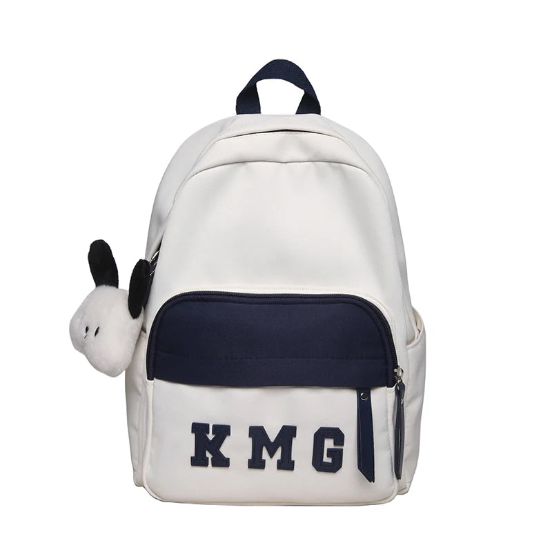 Small Women's Backpack Girls School Backpack Waterproof Nylon Fashion Japanese Casual Young Girl's Bag Female Mini Mochila
