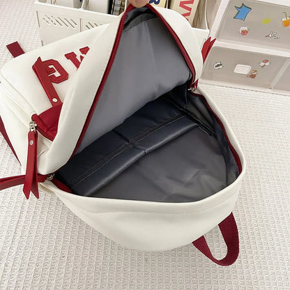 Small Women's Backpack Girls School Backpack Waterproof Nylon Fashion Japanese Casual Young Girl's Bag Female Mini Mochila