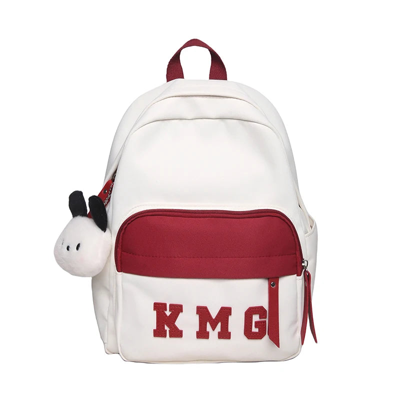 Small Women's Backpack Girls School Backpack Waterproof Nylon Fashion Japanese Casual Young Girl's Bag Female Mini Mochila