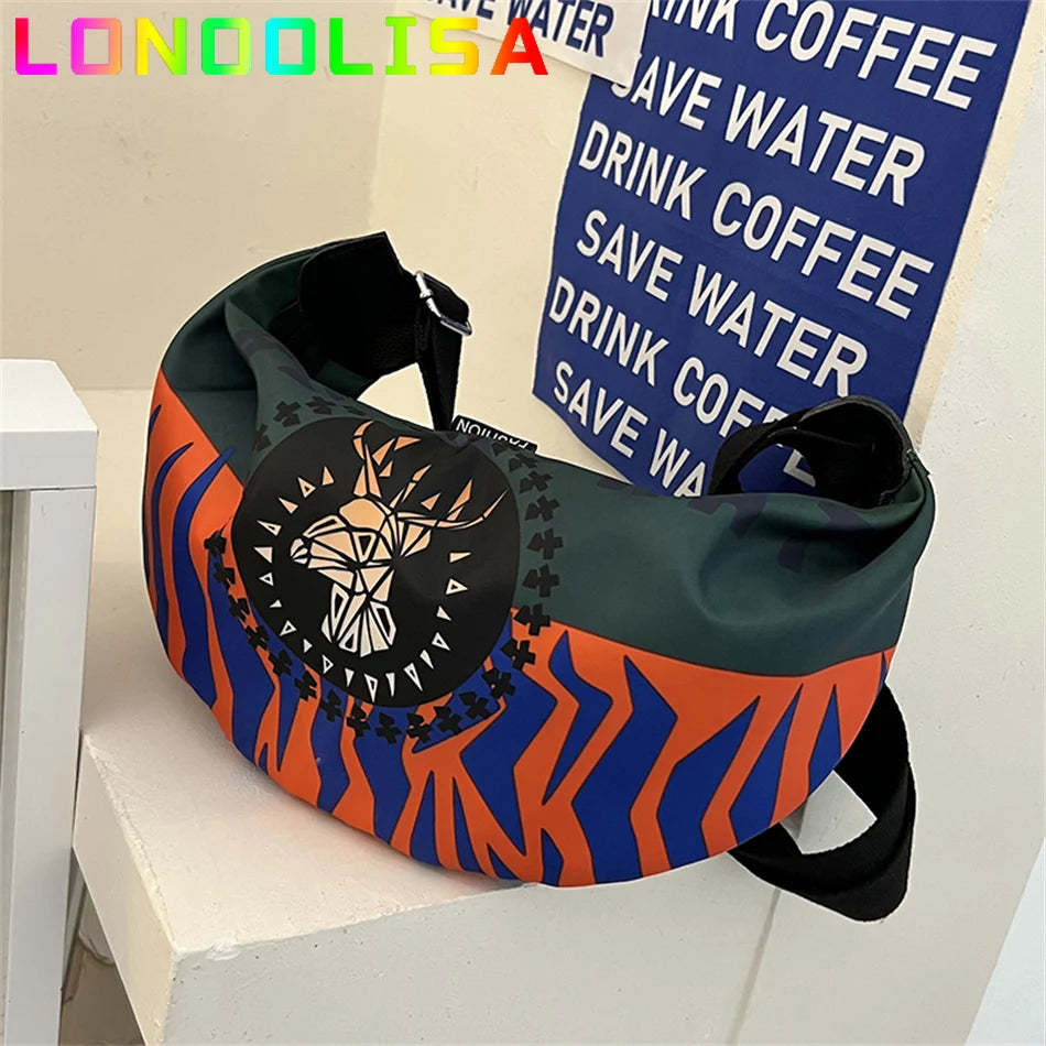 Small Women's Crossbody Bag for 2022 Trendy Fashion Shoulder Messenger Ladies Bags High Quality Female Nylon Handbags and Purses