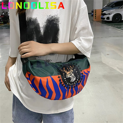 Small Women's Crossbody Bag for 2022 Trendy Fashion Shoulder Messenger Ladies Bags High Quality Female Nylon Handbags and Purses