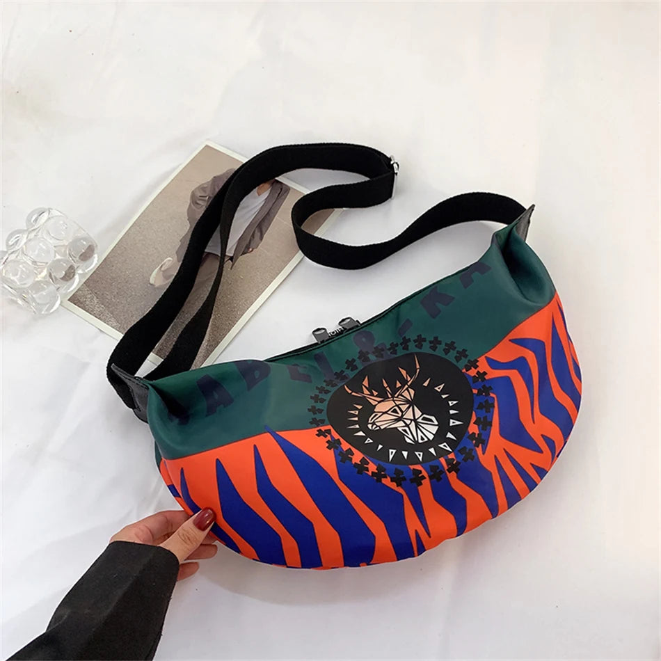 Small Women's Crossbody Bag for 2022 Trendy Fashion Shoulder Messenger Ladies Bags High Quality Female Nylon Handbags and Purses