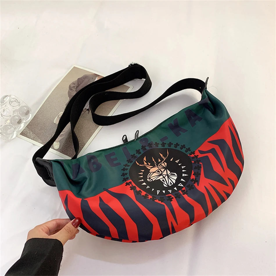 Small Women's Crossbody Bag for 2022 Trendy Fashion Shoulder Messenger Ladies Bags High Quality Female Nylon Handbags and Purses