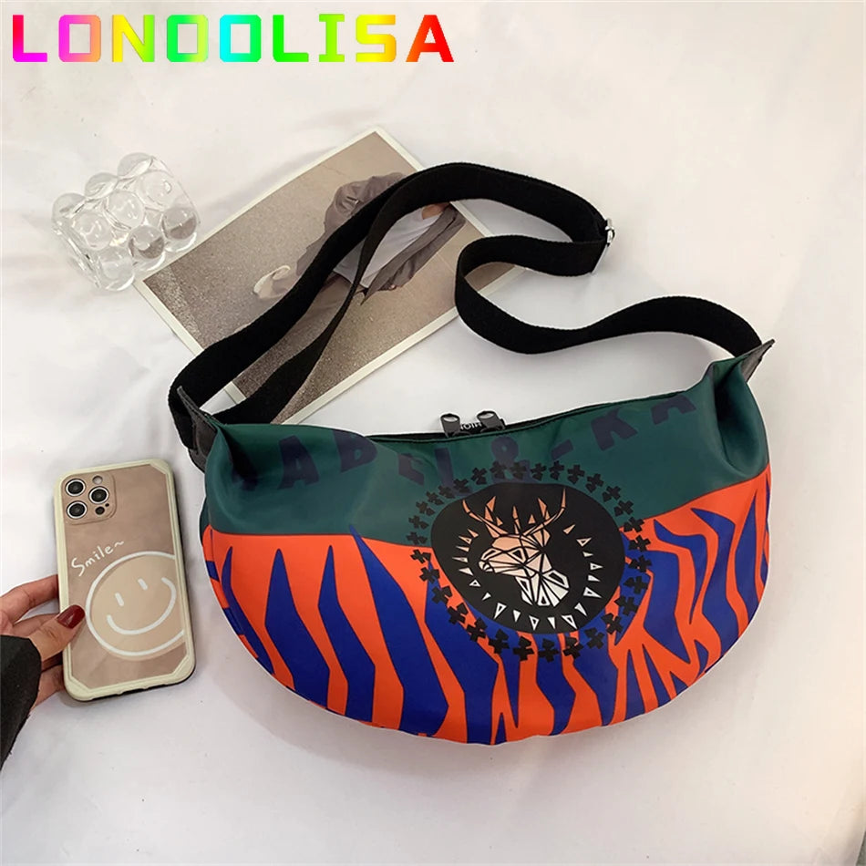 Small Women's Crossbody Bag for 2022 Trendy Fashion Shoulder Messenger Ladies Bags High Quality Female Nylon Handbags and Purses