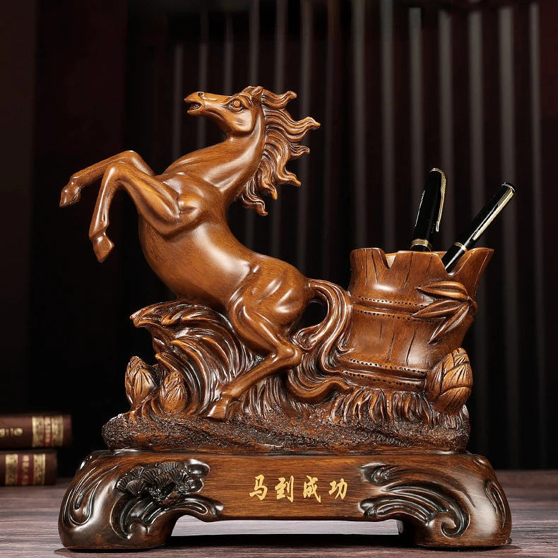 Smooth Sailing Creative Pen Holder Decorations Boss's Office Desktop Decorations Ornamennts