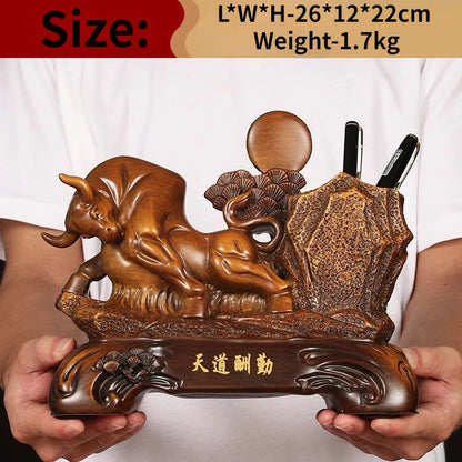 Smooth Sailing Creative Pen Holder Decorations Boss's Office Desktop Decorations Ornamennts