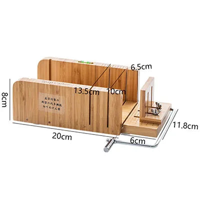 Soap Making Cutter Kit Professional Adjustable Soap Cutter with Wire for Handmade Soap Cutting DIY Candles Trimming