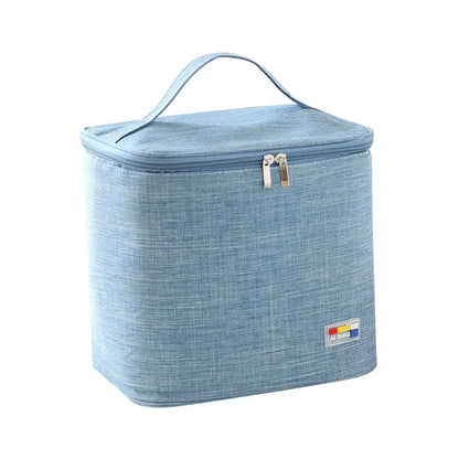 Soft Cooler Bag with Hard Liner Large Insulated Picnic Lunch Bag Box Cooling Bag for Camping BBQ Family Outdoor Activities