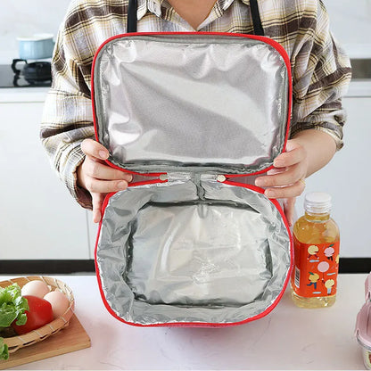 Soft Cooler Bag with Hard Liner Large Insulated Picnic Lunch Bag Box Cooling Bag for Camping BBQ Family Outdoor Activities