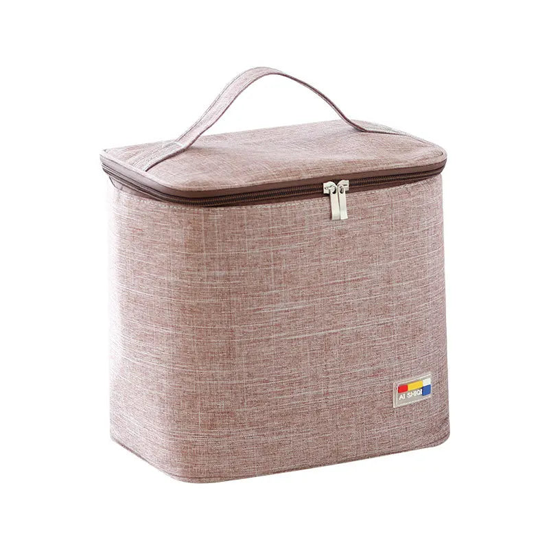 Soft Cooler Bag with Hard Liner Large Insulated Picnic Lunch Bag Box Cooling Bag for Camping BBQ Family Outdoor Activities