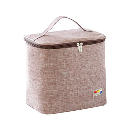 Soft Cooler Bag with Hard Liner Large Insulated Picnic Lunch Bag Box Cooling Bag for Camping BBQ Family Outdoor Activities