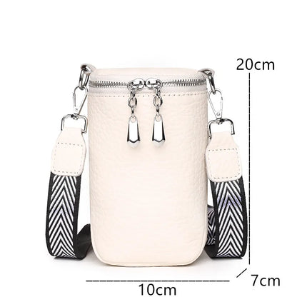 Soft Cow Leather Girl Phone Messenger Bag High Quality Genuine Leather Shoulder Crossbody Bag For Women 2022 Mini Ladies Handbag