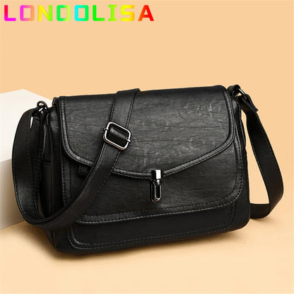 Soft Cowhide Crossbody Bags for Women 2021 Luxury Handbags Women Bags Designer Female Casual Hand Shoulder Bag Bolsos De Mujer