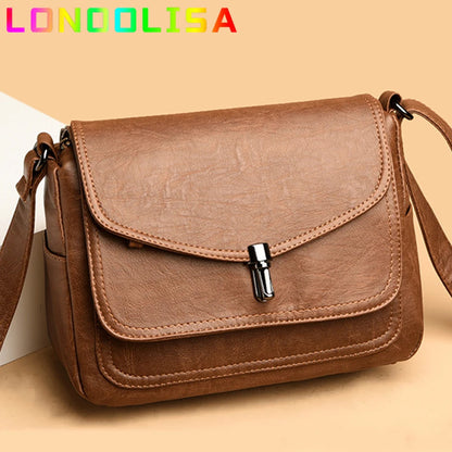 Soft Cowhide Crossbody Bags for Women 2021 Luxury Handbags Women Bags Designer Female Casual Hand Shoulder Bag Bolsos De Mujer
