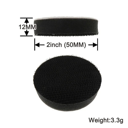 Soft Interface Pad, 2 Pack 2Inch -6 Inch Hook  Loop Foam Protection Cushion for Sander Polisher Polishing Pads  Backing Pad
