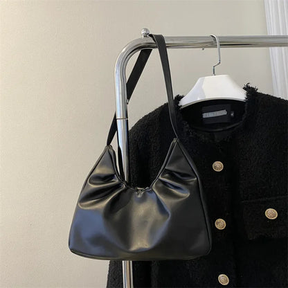 Soft Leather Large Capacity Fashionable Shoulder 2024 New Retro Korean Style Tote Bag Women Bag Designer Bags Luxury