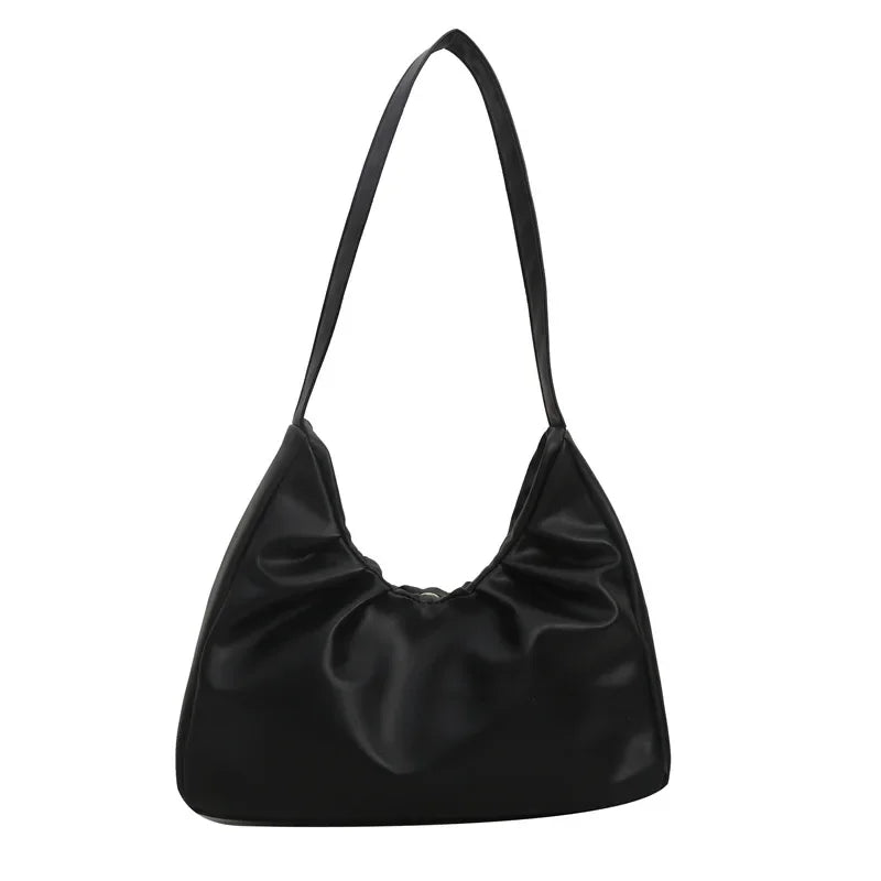 Soft Leather Large Capacity Fashionable Shoulder 2024 New Retro Korean Style Tote Bag Women Bag Designer Bags Luxury