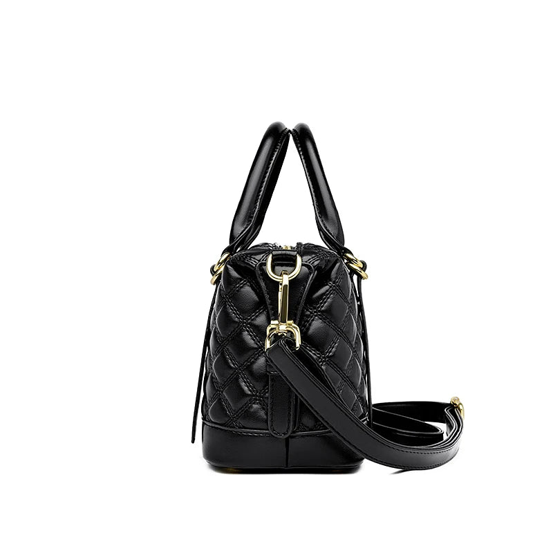 Soft Leather Luxury Handbags Women New Casual Tote Bag Designer Ladies Large Shoulder Crossbody Handbag Sac for Female Patchwork