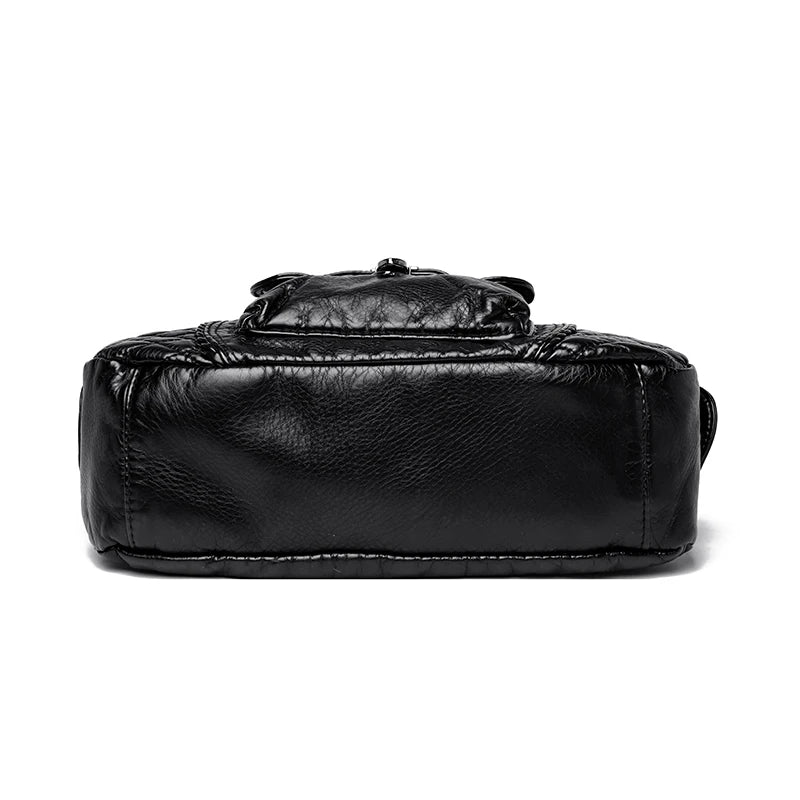 Soft Leather Luxury Handbags Women New Casual Tote Bag Designer Ladies Large Shoulder Crossbody Handbag Sac for Female Patchwork