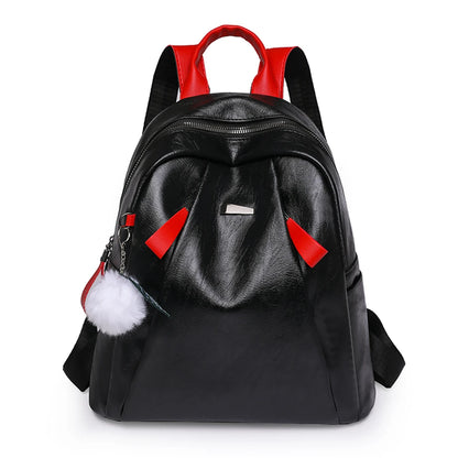Soft Leather Luxury Women Backpack Large Capacity Bookbags for Teen Girl High Quality Female Rucksack Mochilas Casual Travel Bag