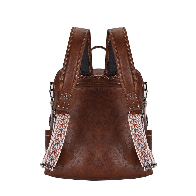 Soft Leather Shoulder Bags Women Leisure Purses Fashion Backpack For Travel Shopping School Large Capacity Summer Spring