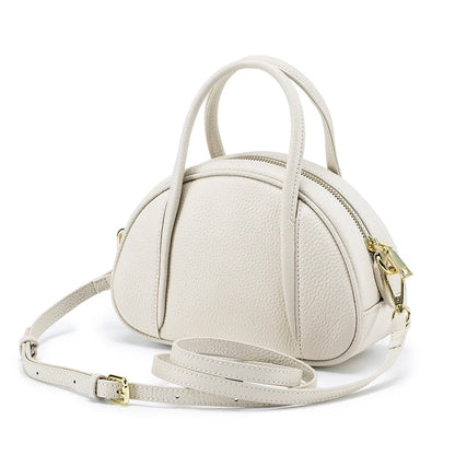 Soft Leather Women Mini Shell Bag Fashion Designer Shoulder Bag Luxury Lady Crossbody Bag Casual Women's Handbags and Purses