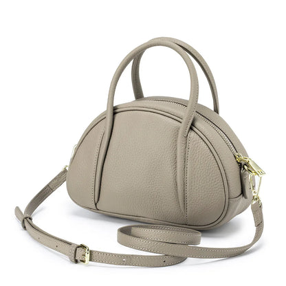 Soft Leather Women Mini Shell Bag Fashion Designer Shoulder Bag Luxury Lady Crossbody Bag Casual Women's Handbags and Purses
