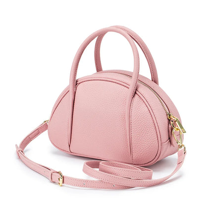 Soft Leather Women Mini Shell Bag Fashion Designer Shoulder Bag Luxury Lady Crossbody Bag Casual Women's Handbags and Purses