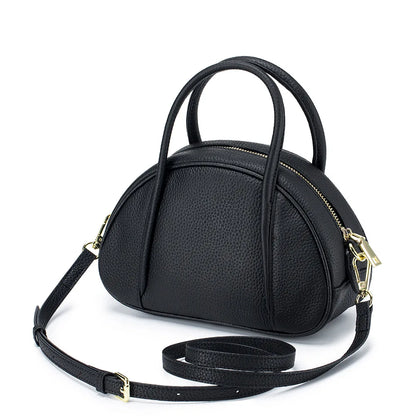Soft Leather Women Mini Shell Bag Fashion Designer Shoulder Bag Luxury Lady Crossbody Bag Casual Women's Handbags and Purses