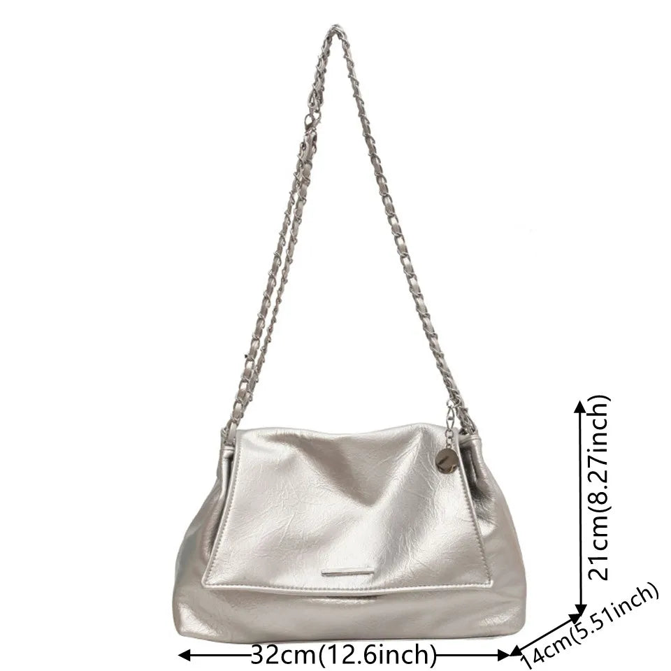Soft PU Ladies Hand Bag Women's Handbag Shoulder Bags for Women 2022 Fashion Casual Crossbody Bag
