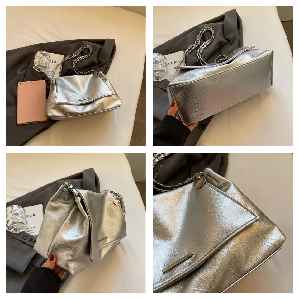 Soft PU Ladies Hand Bag Women's Handbag Shoulder Bags for Women 2022 Fashion Casual Crossbody Bag