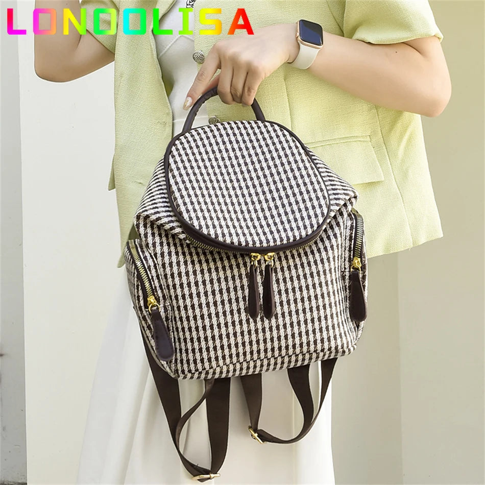 Solid Color Backpacks Purses 2022 PU Leather Female Large Capacity Rucksack Mochilas High Quality Ladies Bookbags for Teen Girls