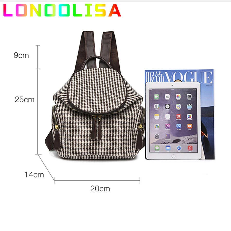 Solid Color Backpacks Purses 2022 PU Leather Female Large Capacity Rucksack Mochilas High Quality Ladies Bookbags for Teen Girls