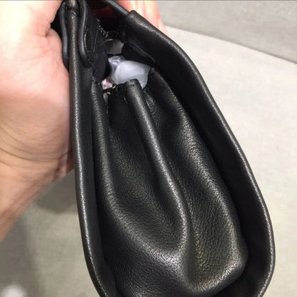 Solid Color Genuine Leather Crossbody Bag All-match Cowhide Single Shoulder Handbags Casual Commuter Versatile Bolsas Mujer