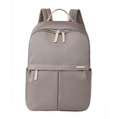 Solid Color Luxury Large Capacity Summer Trend Women Backpack 14 Inch Laptop Bag Pack Travel Student Schoolbag Teen Girl Bookbag